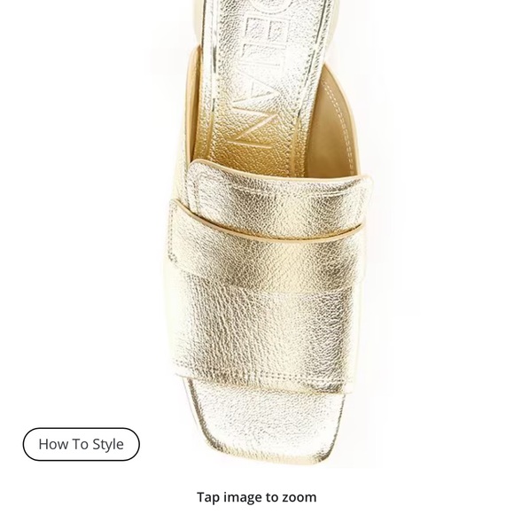 Deltan, the baker leather block heel sandals - Picture 2 of 3